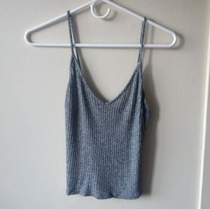 Ribbed knit Brandy tank top